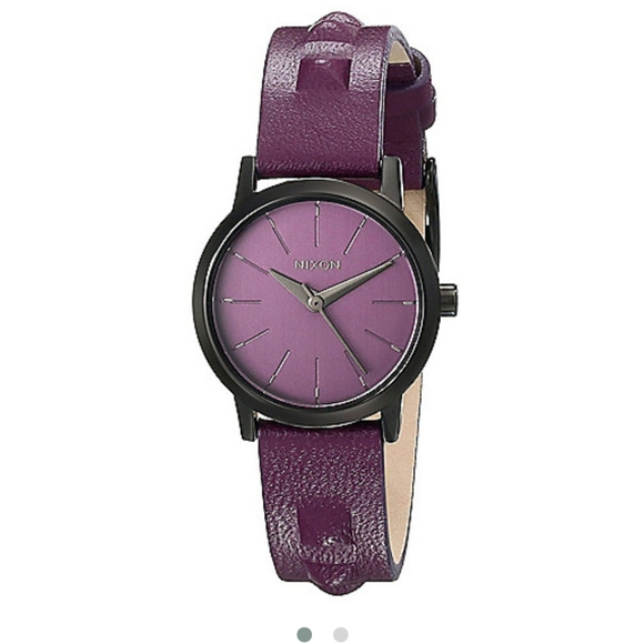 Nixon Accessories - NWT NIXON Kenzie Leather Watch "Skinny Bitch"